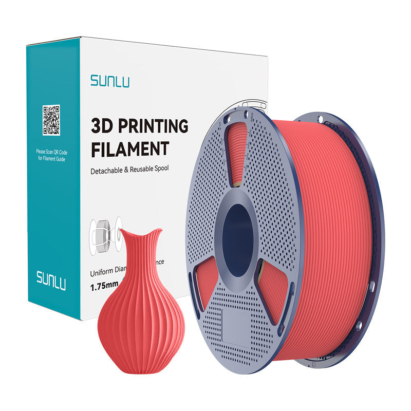 Sunlu Pla Classic Filament  -  Cherry, 1,75 Mm, 1 Kg - Geekd.dk