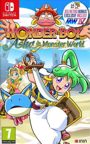 Wonder Boy Asha In Monster World Nintendo Switch Nintendo Switch Spil - Geekd.dk