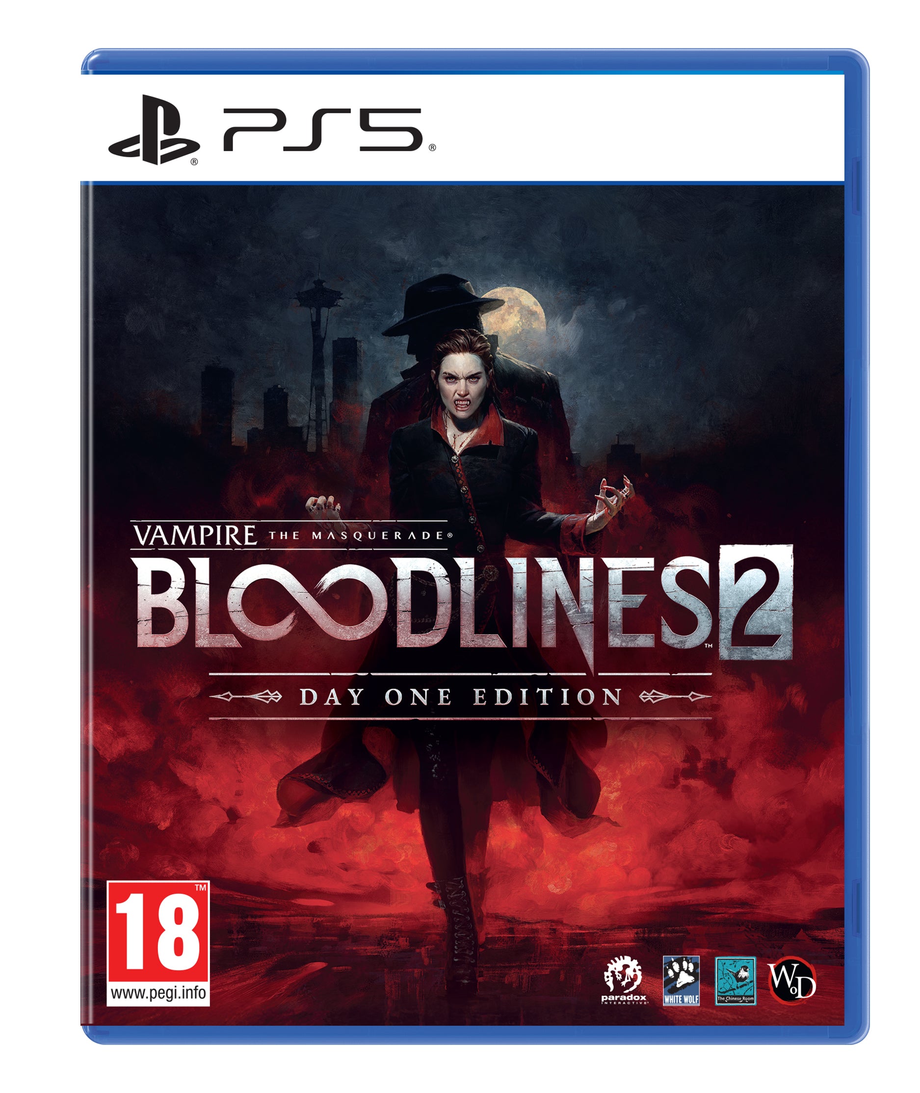 Vampire: The Masquerade Bloodlines 2 (day 1 Edition)  -  Ps5 Ps5 Spil - Geekd.dk
