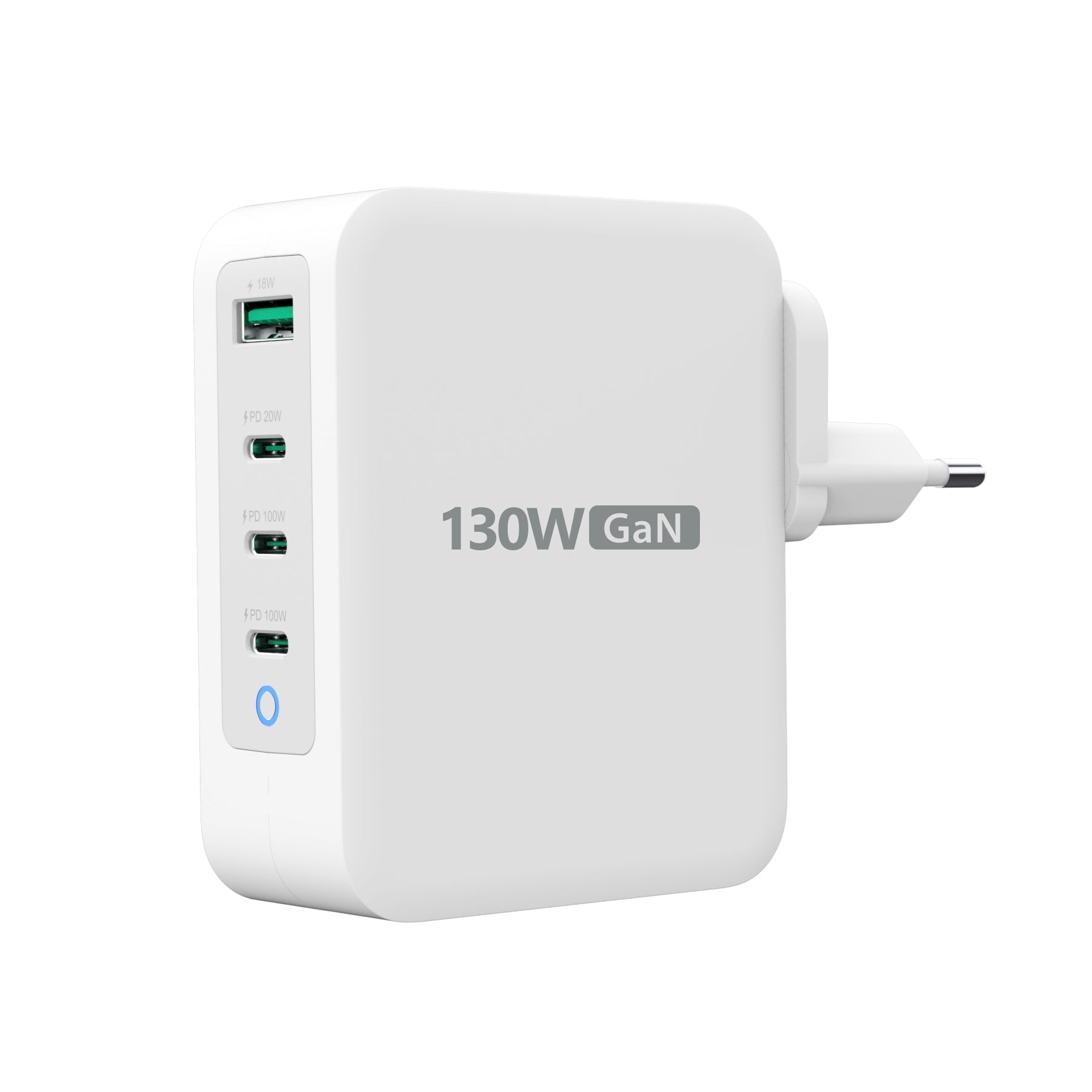 J5create 130 W Gan-oplader  -  4 Porte  -  Eu - Geekd.dk