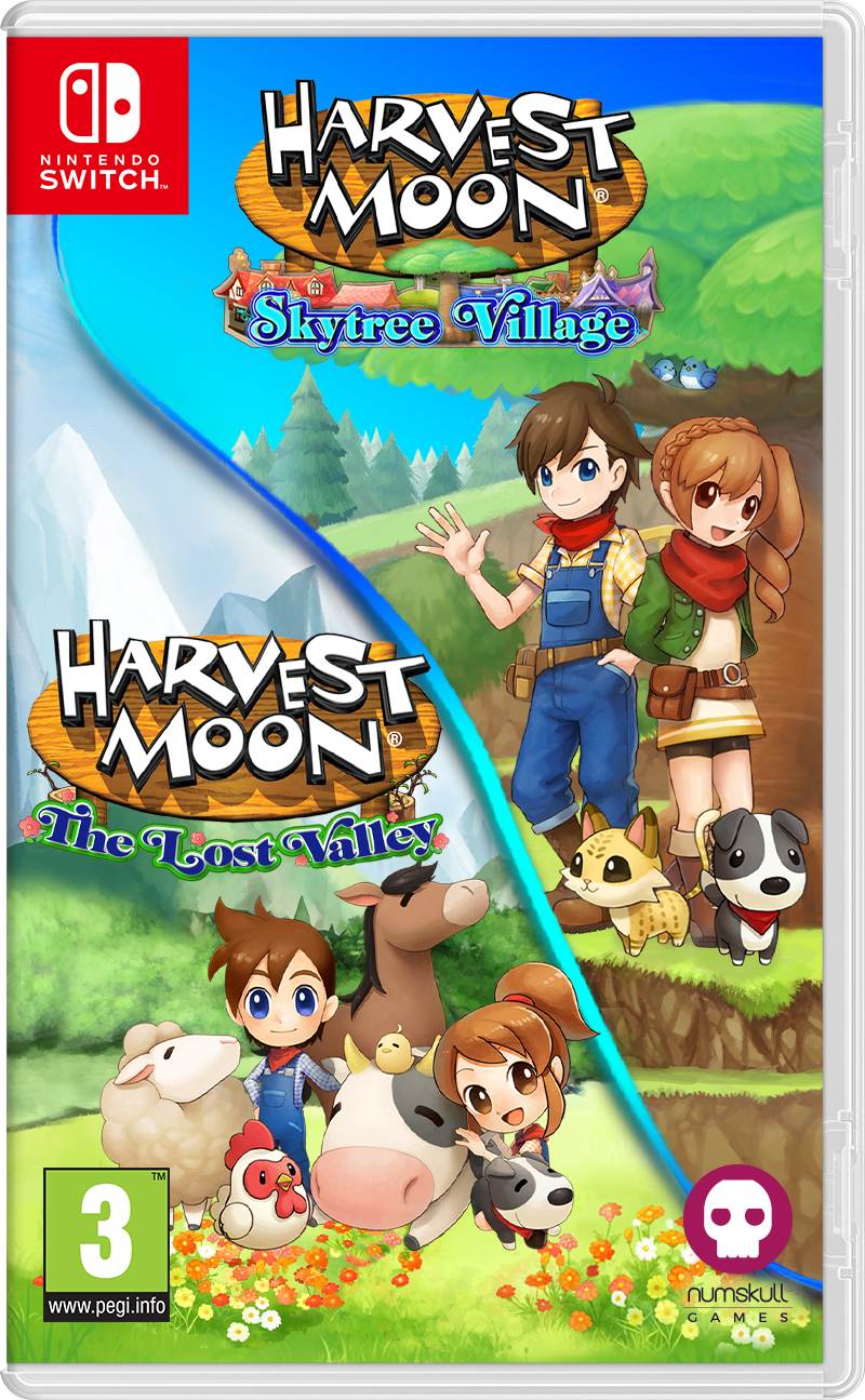Harvest Moon: The Lost Valley And Skytree Village  -  Nintendo Switch Nintendo Switch Spil - Geekd.dk