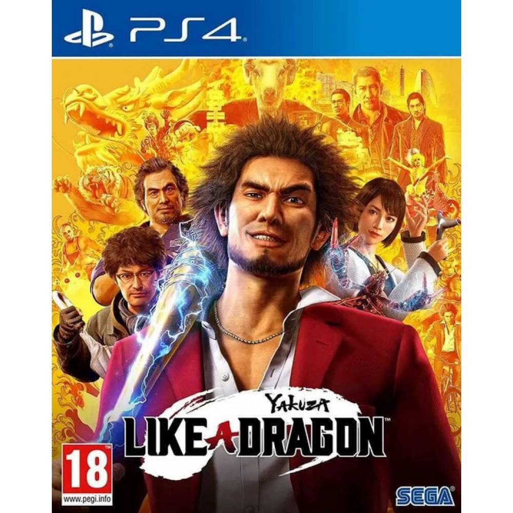 Yakuza: Like A Dragon  -  Playstation 4 Ps4 Spil - Geekd.dk