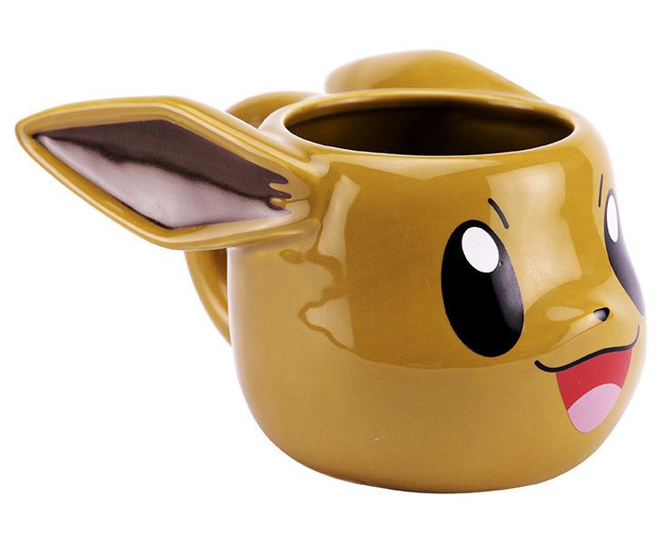 Pokémon Eevee 3d-krus  -  Ca. 500 Ml Kop - Geekd.dk