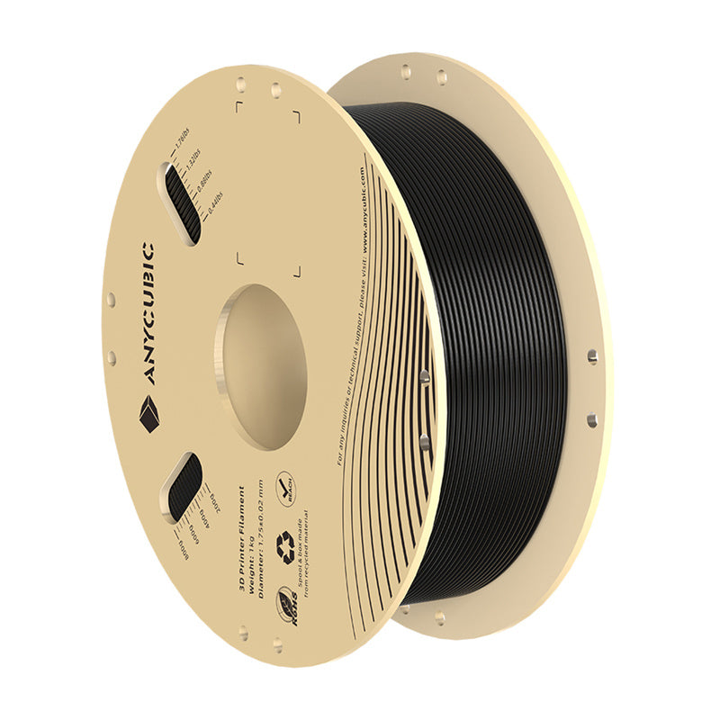 Anycubic Pla Filament  -  Sort, 1 Kg - Geekd.dk
