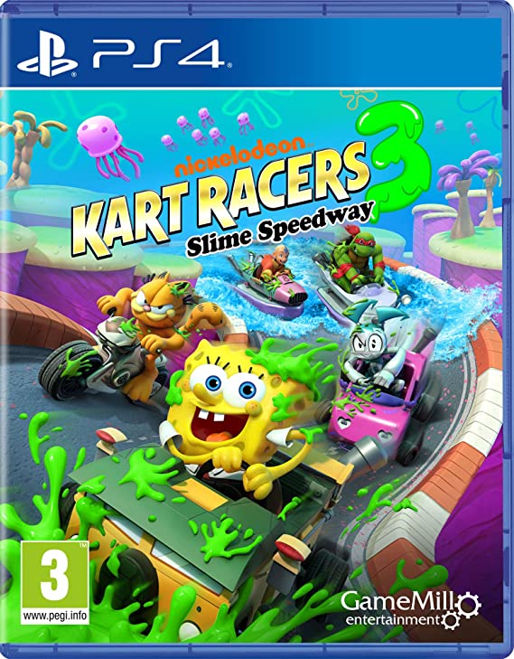 Nickelodeon Kart Racers 3: Slime Speedway Racerspil - Playstation 4 Ps4 Spil - Geekd.dk