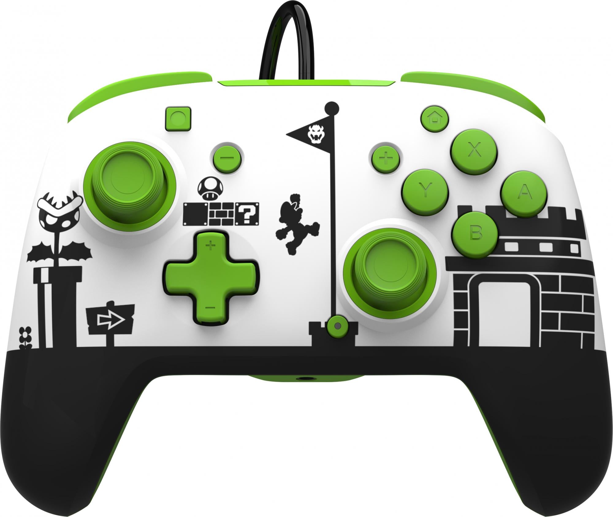 Pdp Rematch Kablet Controller  -  Super Mario Retro  -  Switch - Geekd.dk