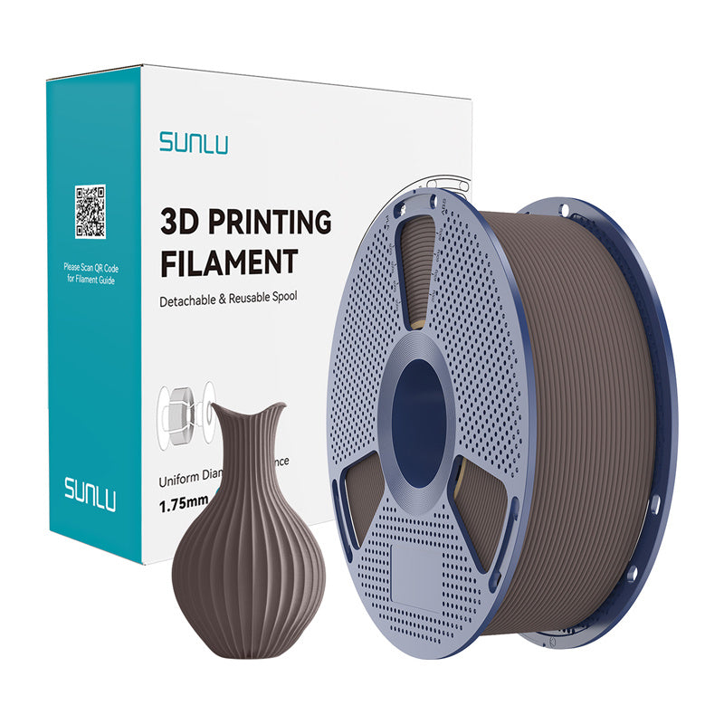 Sunlu Pla Classic Filament  -  Chocolate, 1,75 Mm, 1 Kg - Geekd.dk