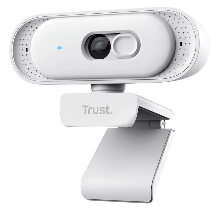 Trust Tomar 2k Qhd Webcam  -  Hvid - Geekd.dk