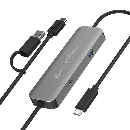 J5create Jch422  -  Wormhole Crosslink Usb-c-hub Usb Hub - Geekd.dk
