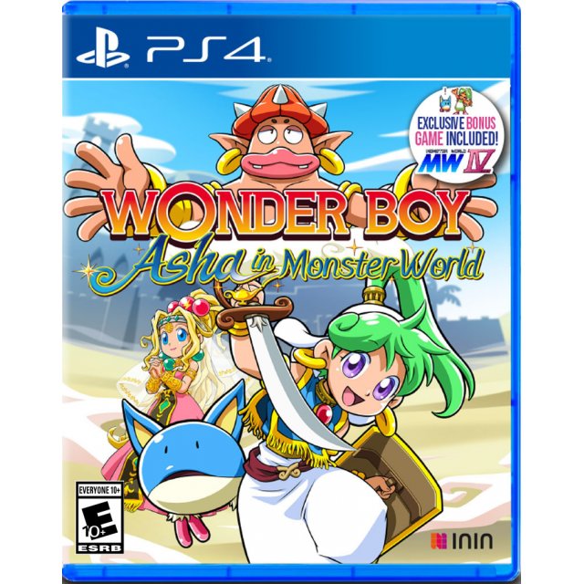 Wonder Boy: Asha In Monster World  -  Playstation 4 Ps4 Spil - Geekd.dk