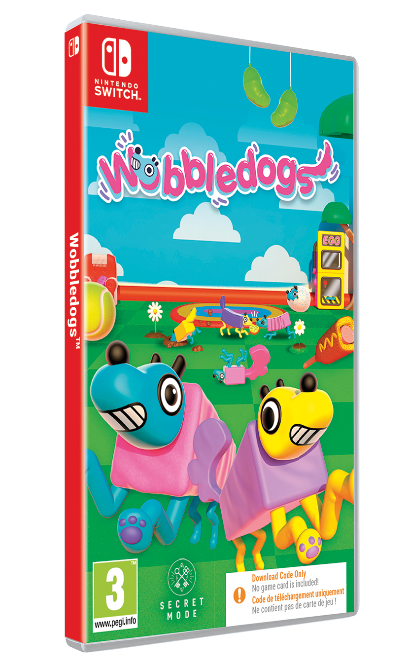 Wobbledogs  -  Code In A Box  -  Nintendo Switch Nintendo Switch Spil - Geekd.dk