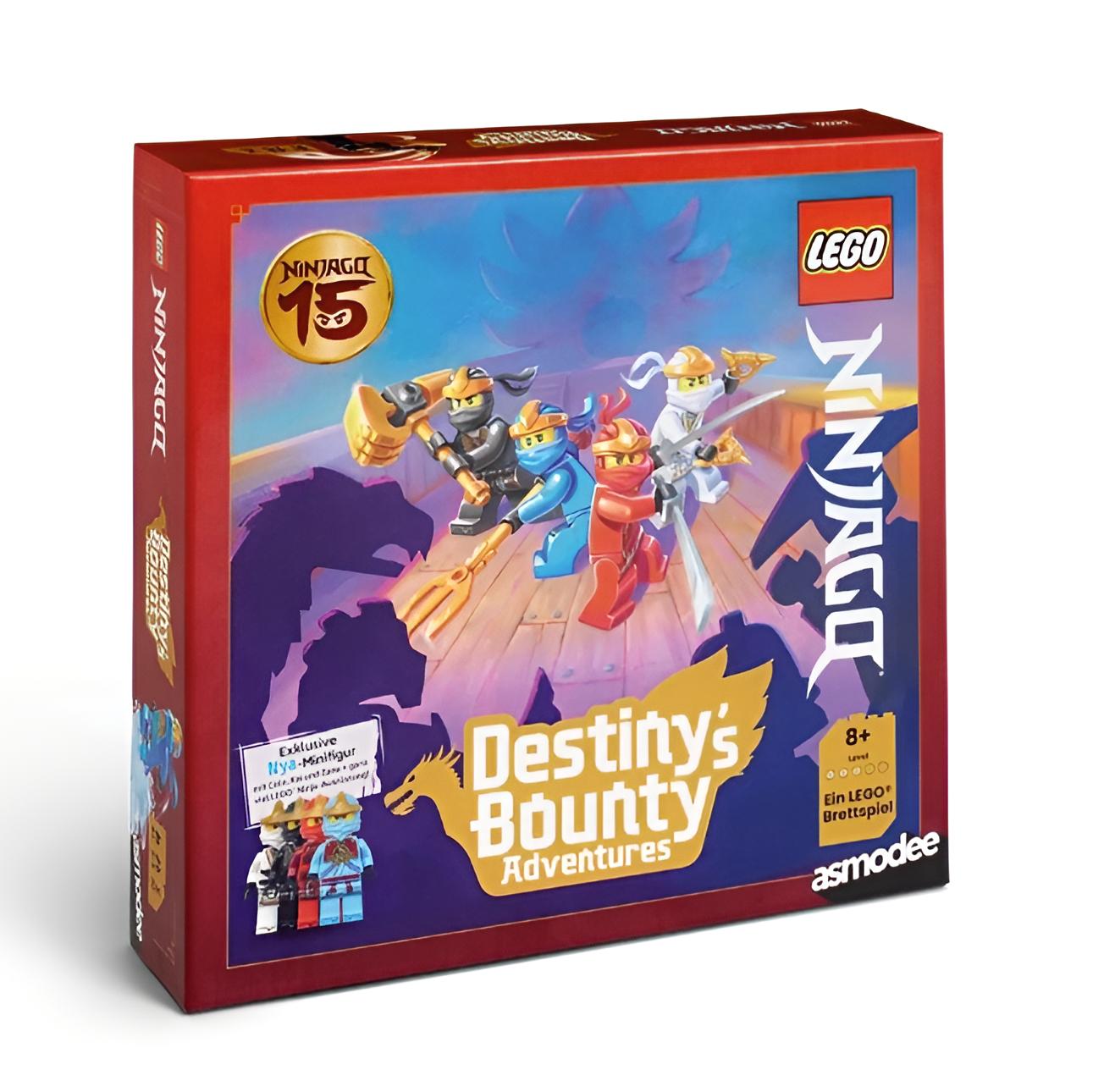 Lego Ninjago Destinyâs Bounty Adventures  -  Brætspil, Tysk - Geekd.dk