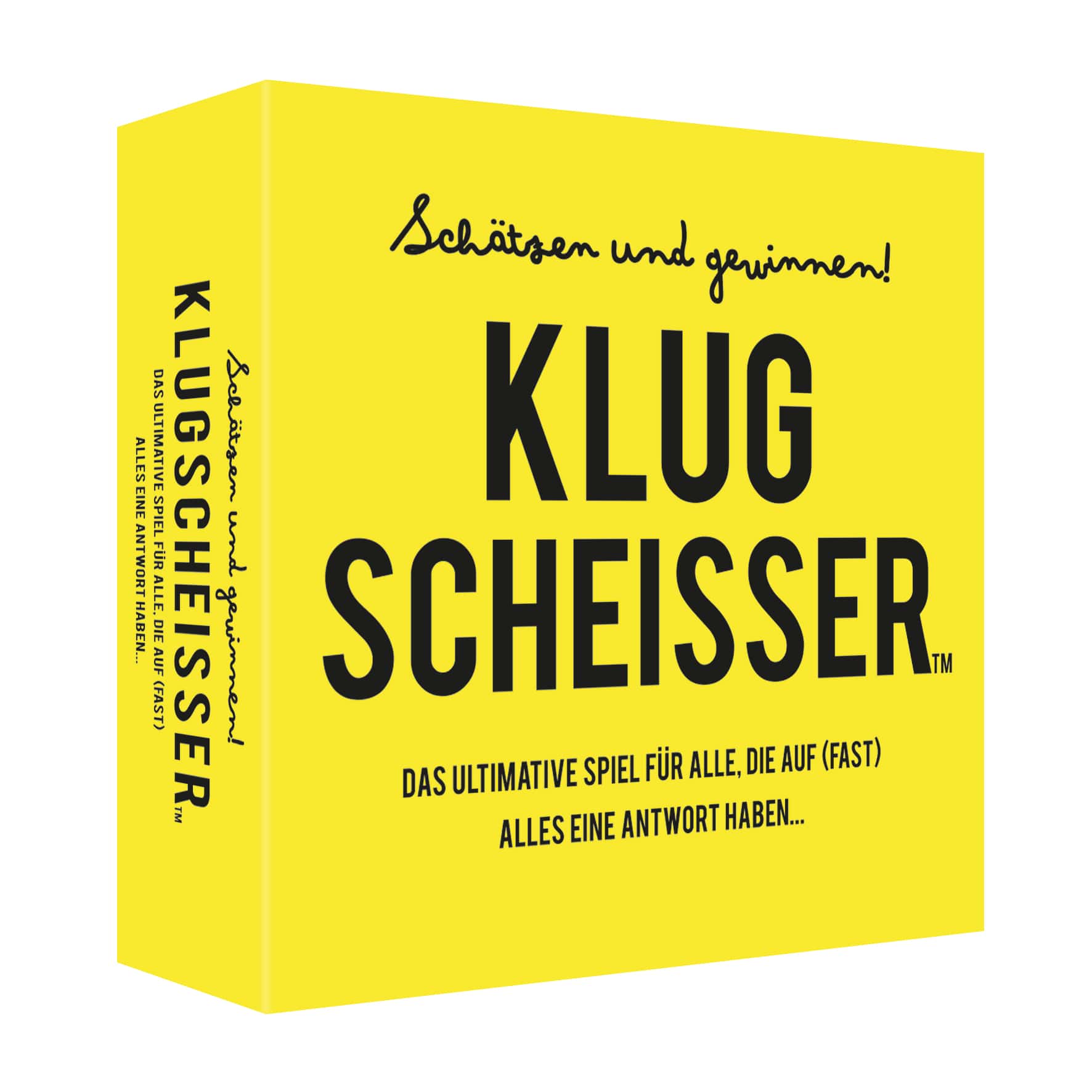 Klugscheisser - Schätzen Und Gewinnen!  -  Tysk Kortspil - Geekd.dk