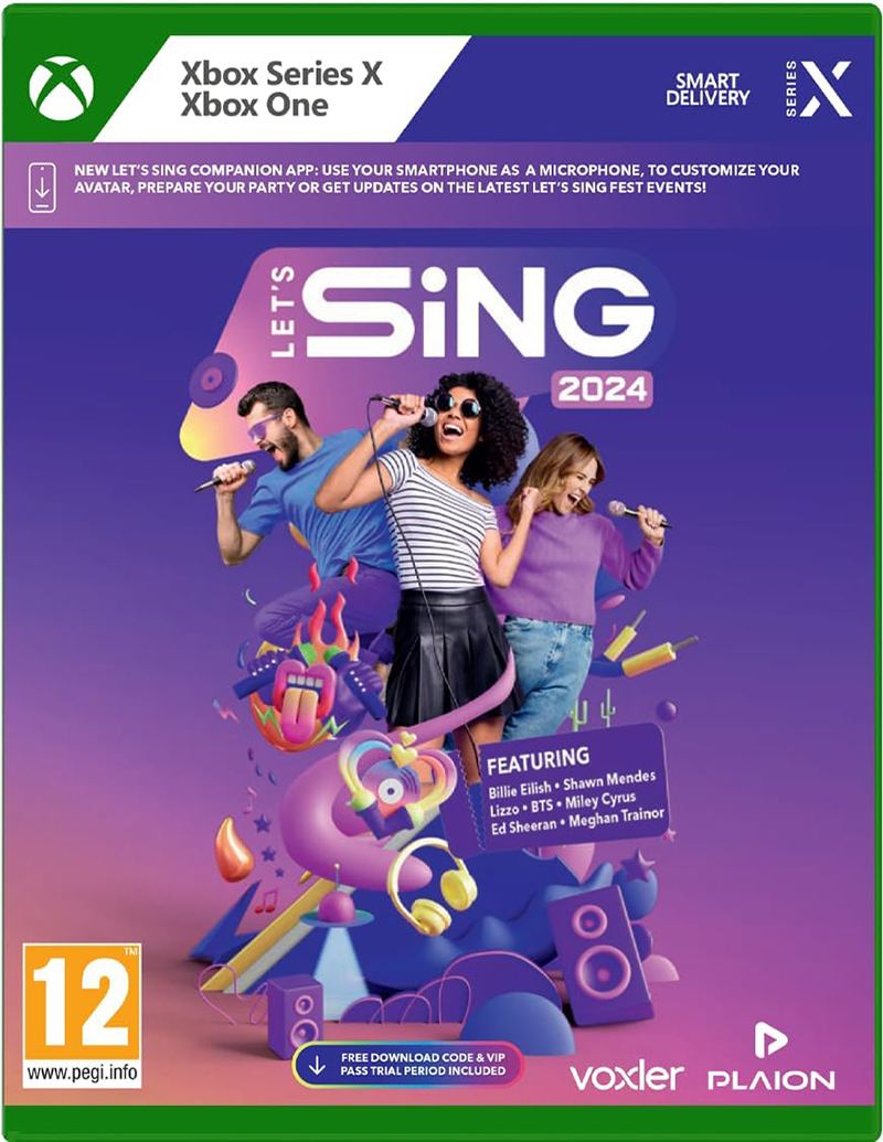 Let's Sing 2024  -  Xbox One / Xbox Series X Xbox Series X Spil - Geekd.dk