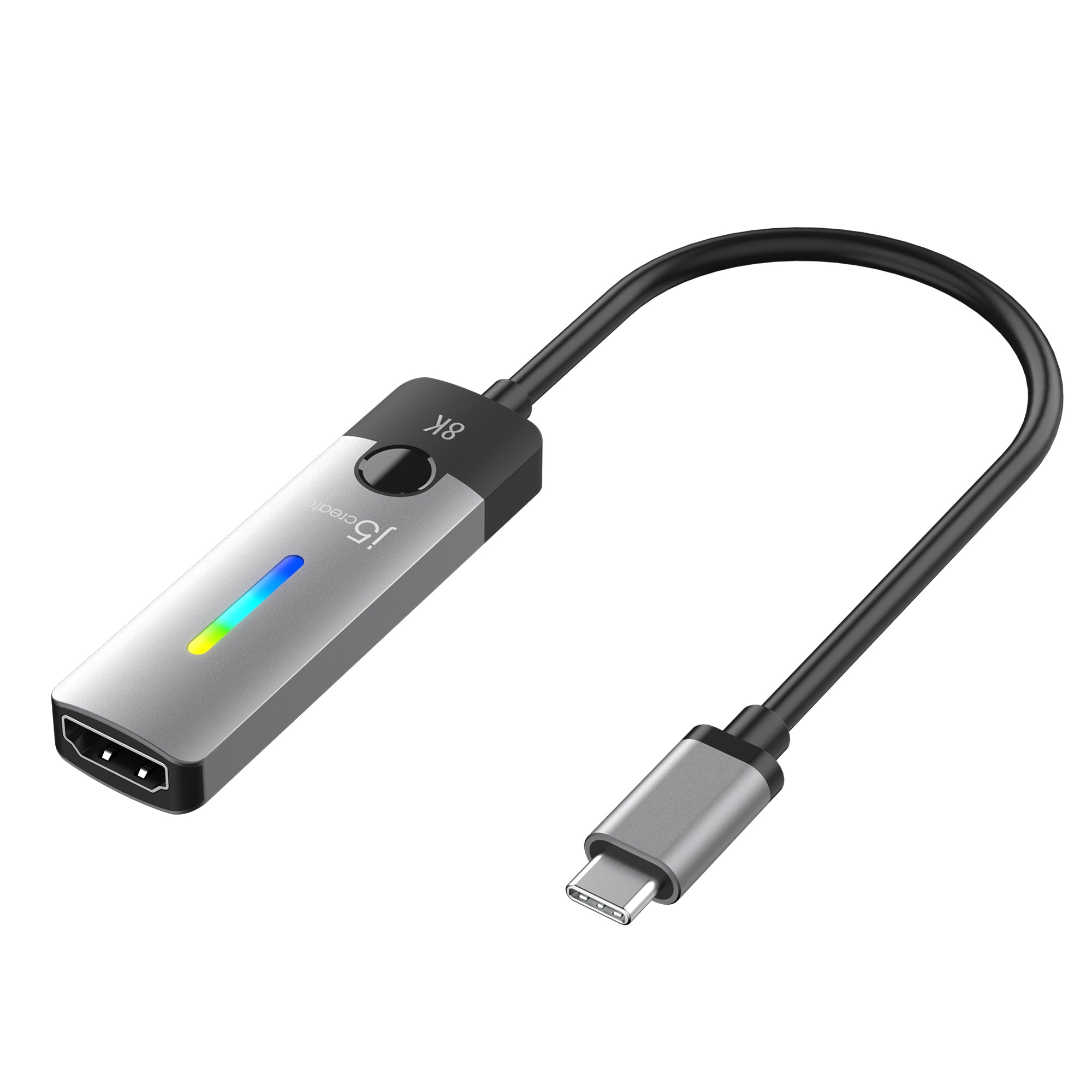 J5create Usb-c Til Hdmi 2.1  -  8k-skærmadapter - Geekd.dk