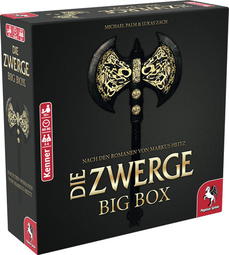 Pegasus Spiele Die Zwerge: Big Box  -  Brætspil (tysk) - Geekd.dk