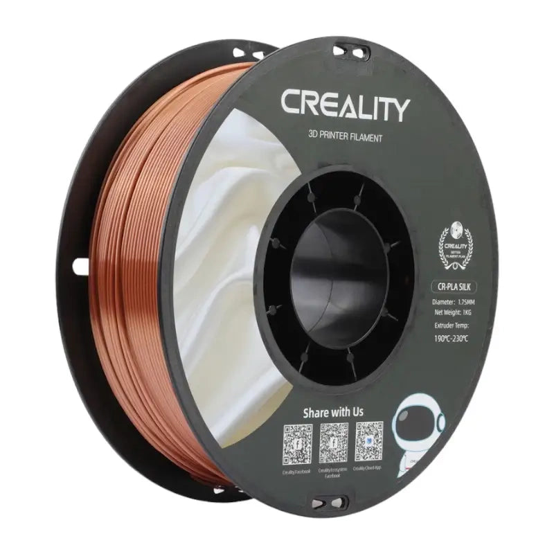 Creality Cr-silk Pla Filament  -  Kobber, 1 Kg - Geekd.dk