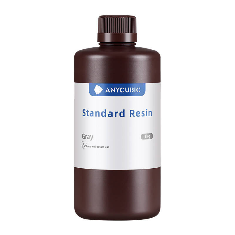 Anycubic Standard Resin  -  Grå, 1 Kg 3d-printer Resin - Geekd.dk