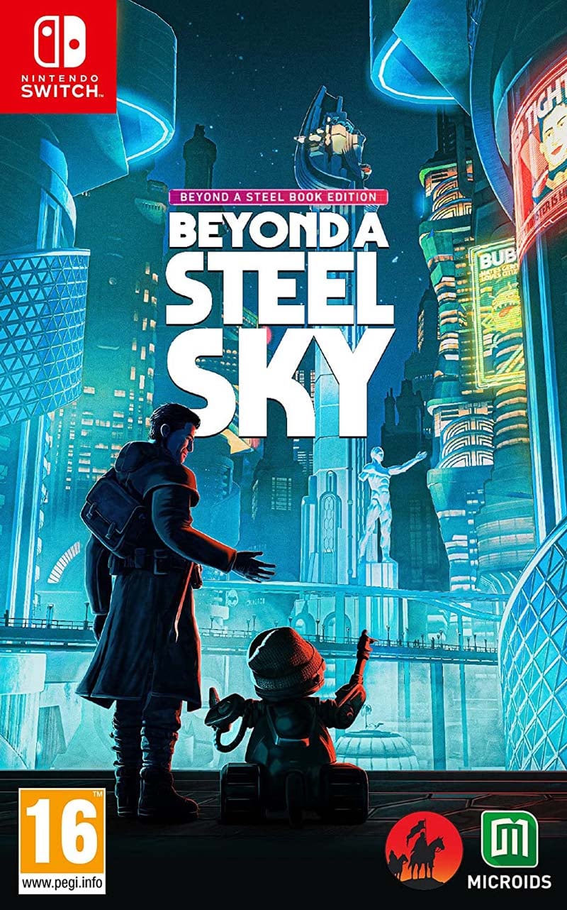 Beyond A Steel Sky (code In A Box)  -  Nintendo Switch Nintendo Switch Spil - Geekd.dk