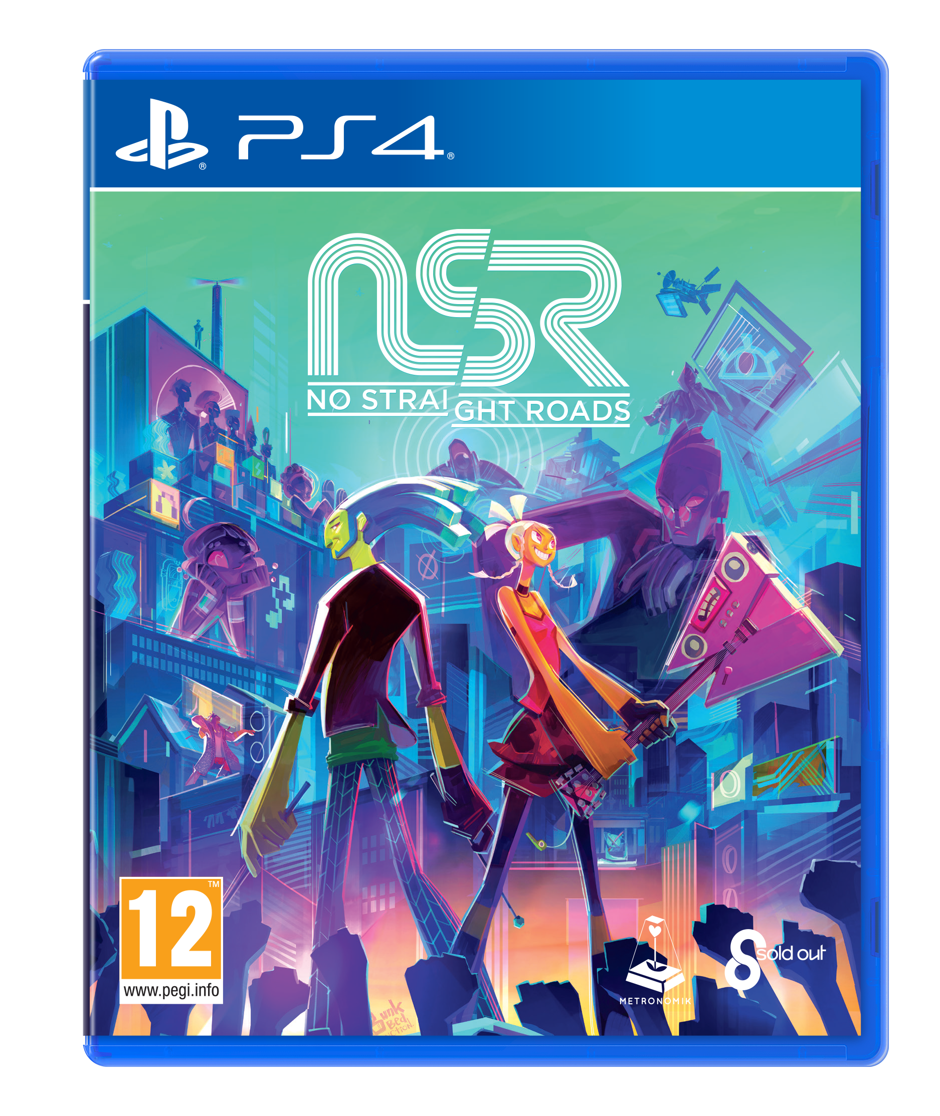 No Straight Roads  -  Playstation 4 Ps4 Spil - Geekd.dk