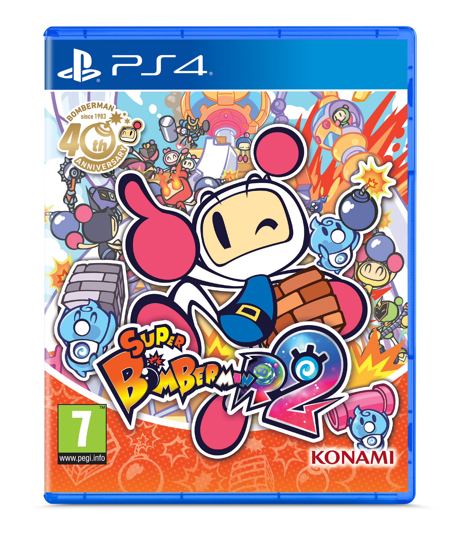 Super Bomberman R 2  -  Playstation 4 Ps4 Spil - Geekd.dk