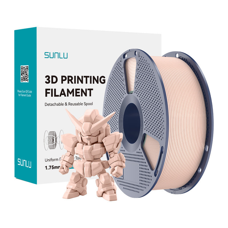 Sunlu Pla+ 2.0 Filament  -  Beige, 1,75 Mm, 1 Kg - Geekd.dk