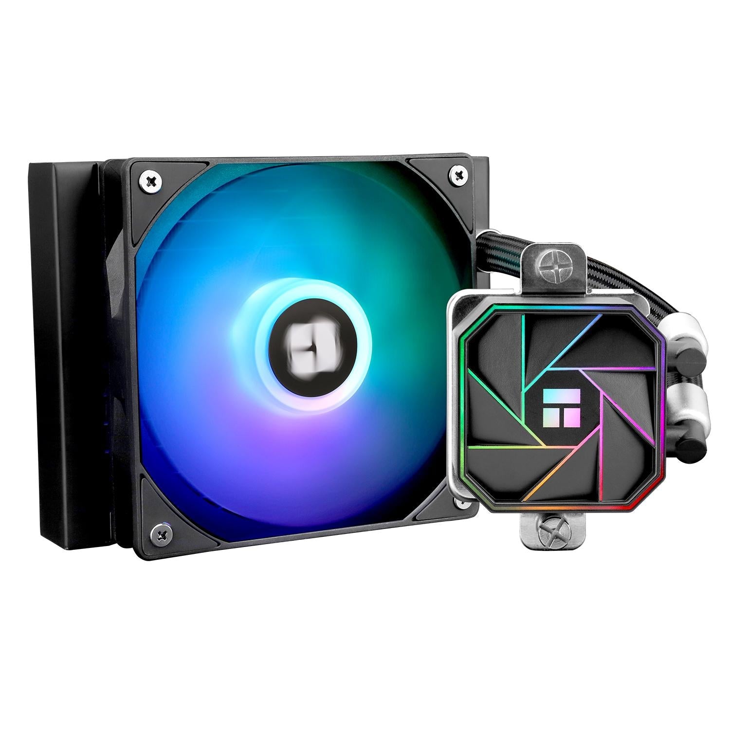 Thermalright Aqua Elite 120 V3 Sort Argb - Aio, 120mm Cpu Køler - Geekd.dk
