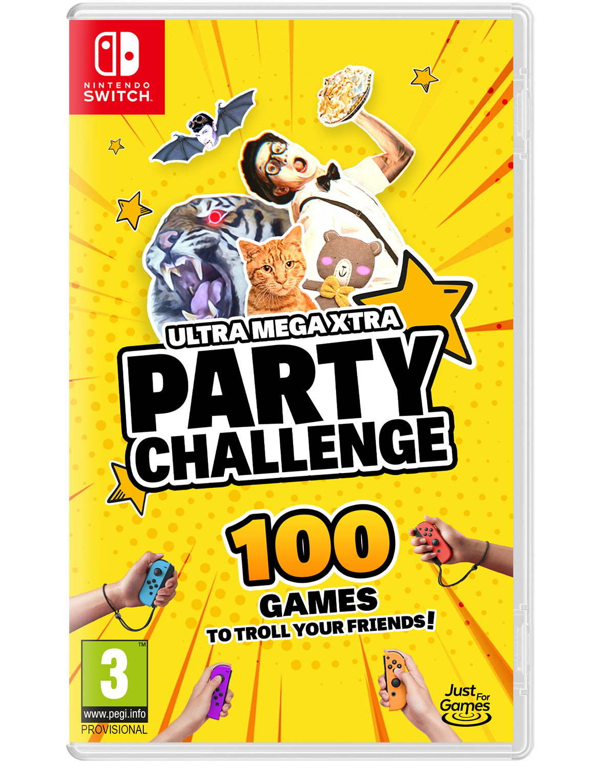Ultra Mega Xtra Party Challenge  -  Nintendo Switch Nintendo Switch Spil - Geekd.dk