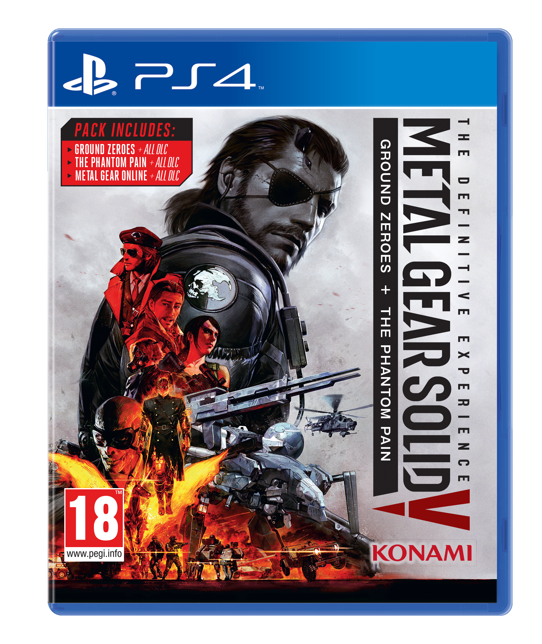 Metal Gear Solid V (5): The Definitive Experience  -  Playstation 4 Ps4 Spil - Geekd.dk