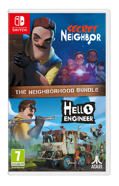 Secret Neighbor + Hello Engineer  -  The Neighborhood Bundle  -  Nintendo Switch Nintendo Switch Spil - Geekd.dk