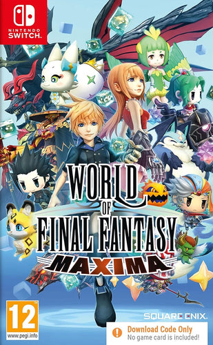 World Of Final Fantasy: Maxima  -  Code In A Box  -  Nintendo Switch Nintendo Switch Spil - Geekd.dk