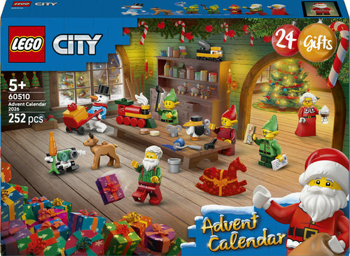 Lego City Julekalender 2026 - Geekd.dk