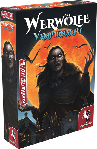 Werwölfe  -  Vampirnacht  -  Tysk Kortspil - Geekd.dk