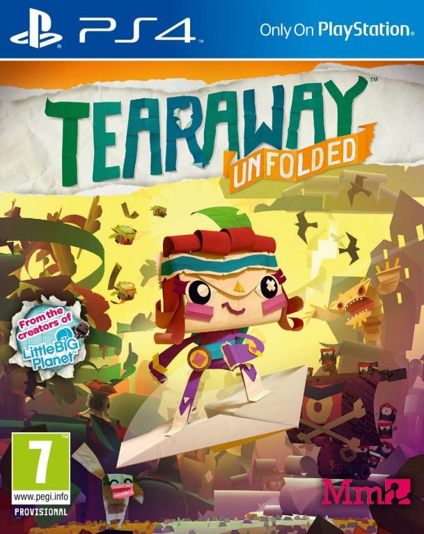 Tearaway Unfolded (messenger Edition)  -  Ps4 Ps4 Spil - Geekd.dk