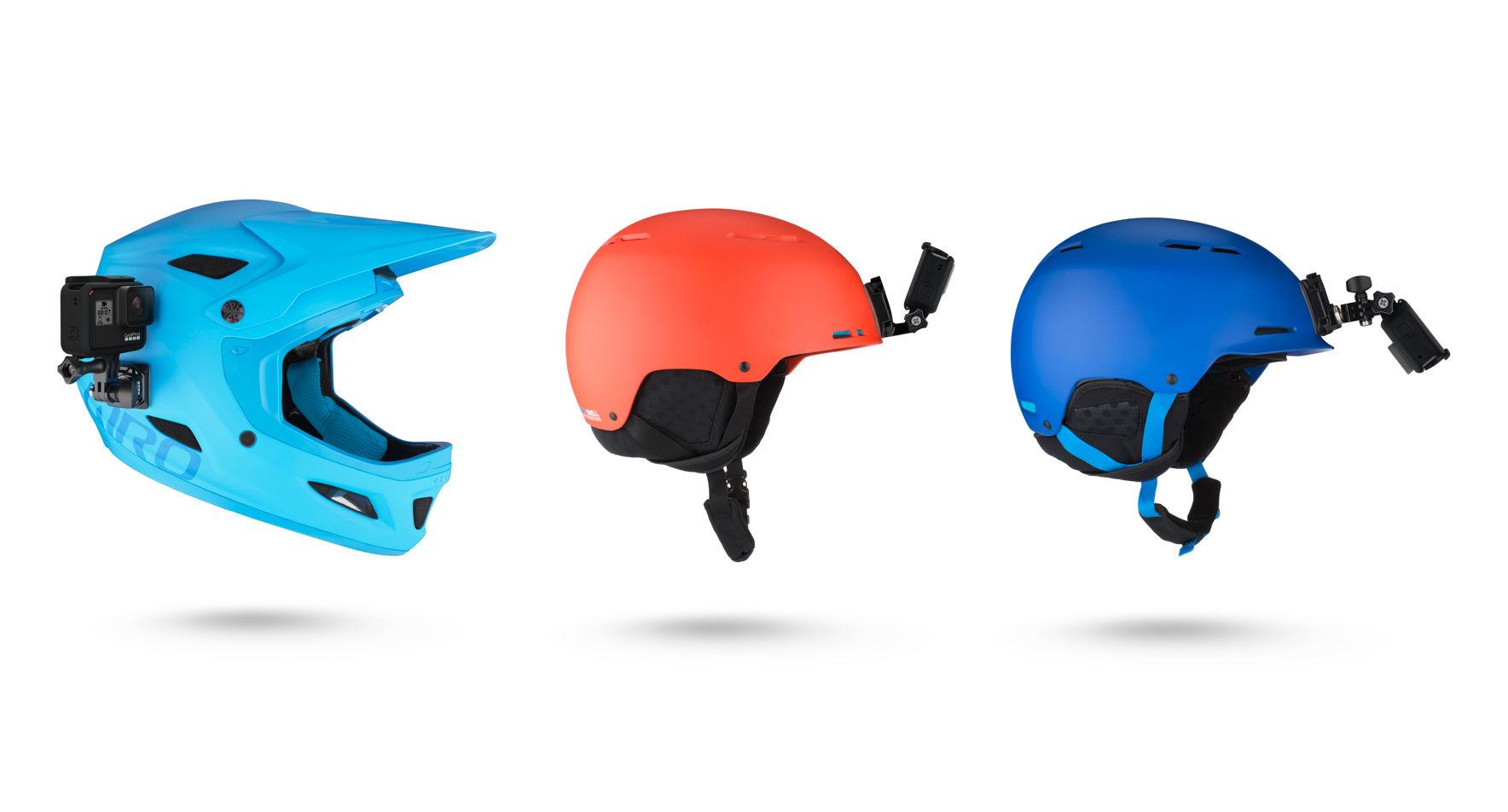Gopro Helmet Front + Side Mount Kamera Udstyr - Geekd.dk