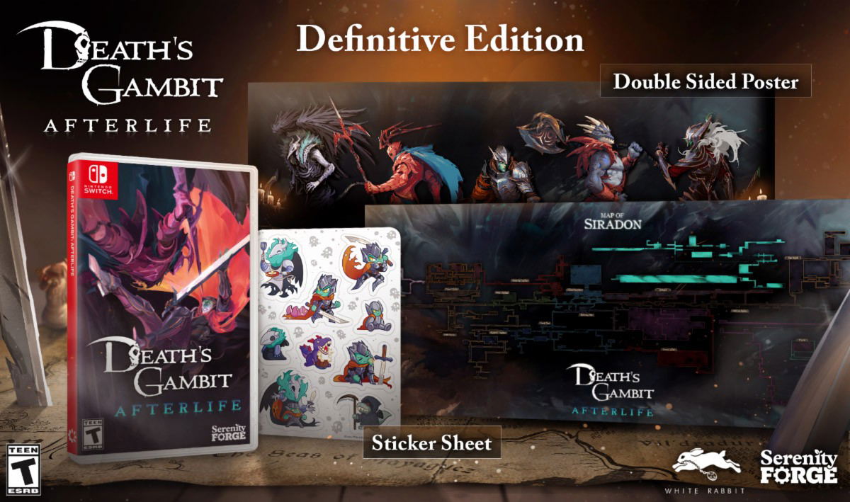 Death's Gambit: Afterlife Definitive Edition  -  Nintendo Switch Nintendo Switch Spil - Geekd.dk