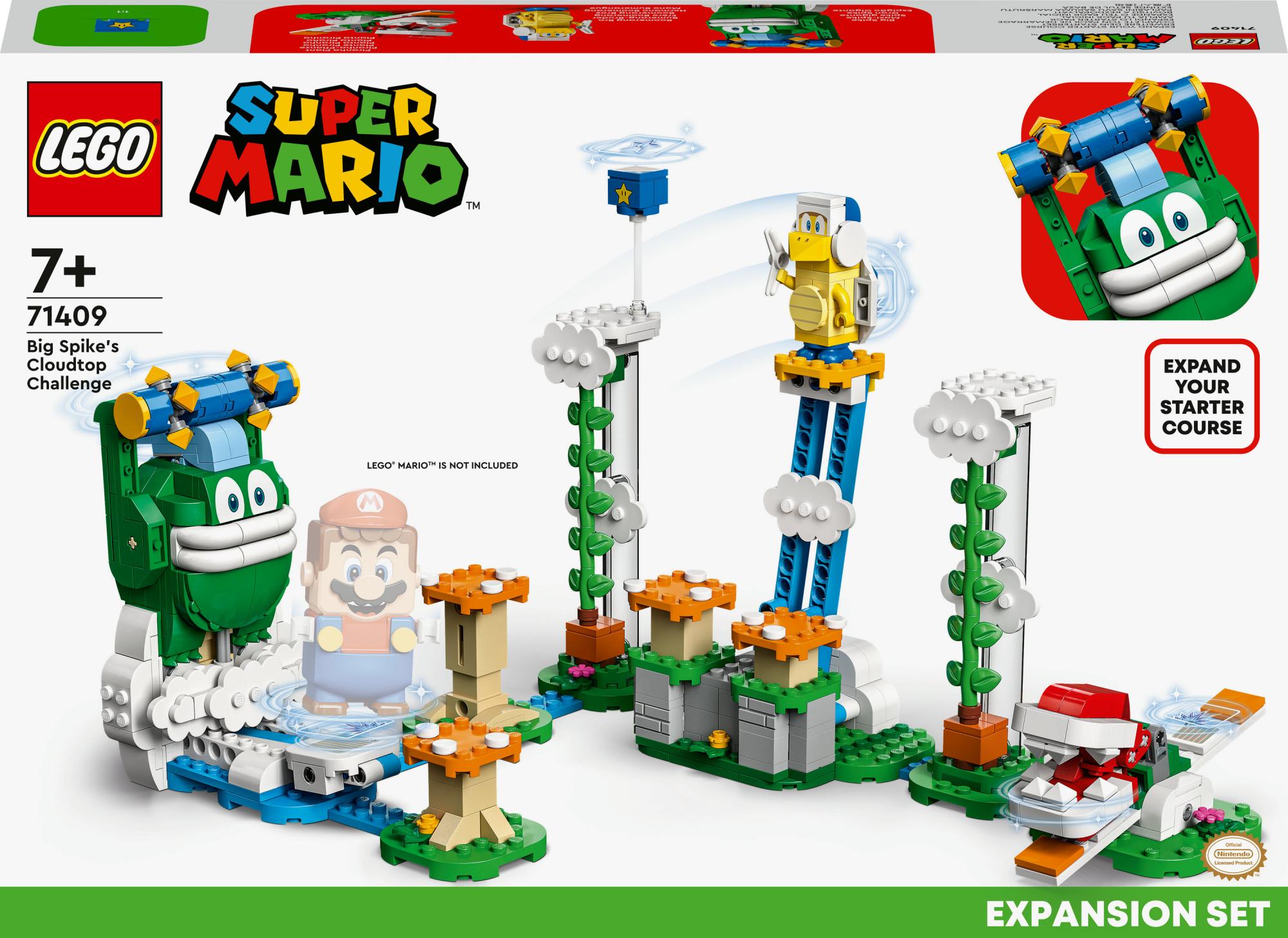 Lego Super Mario - Big Spikeâs Cloudtop Challenge Expansion Set (71409) - Geekd.dk