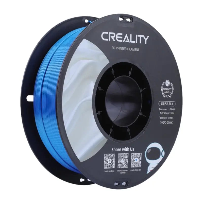 Creality Cr-silk Pla Filament  -  Blå, 1 Kg - Geekd.dk