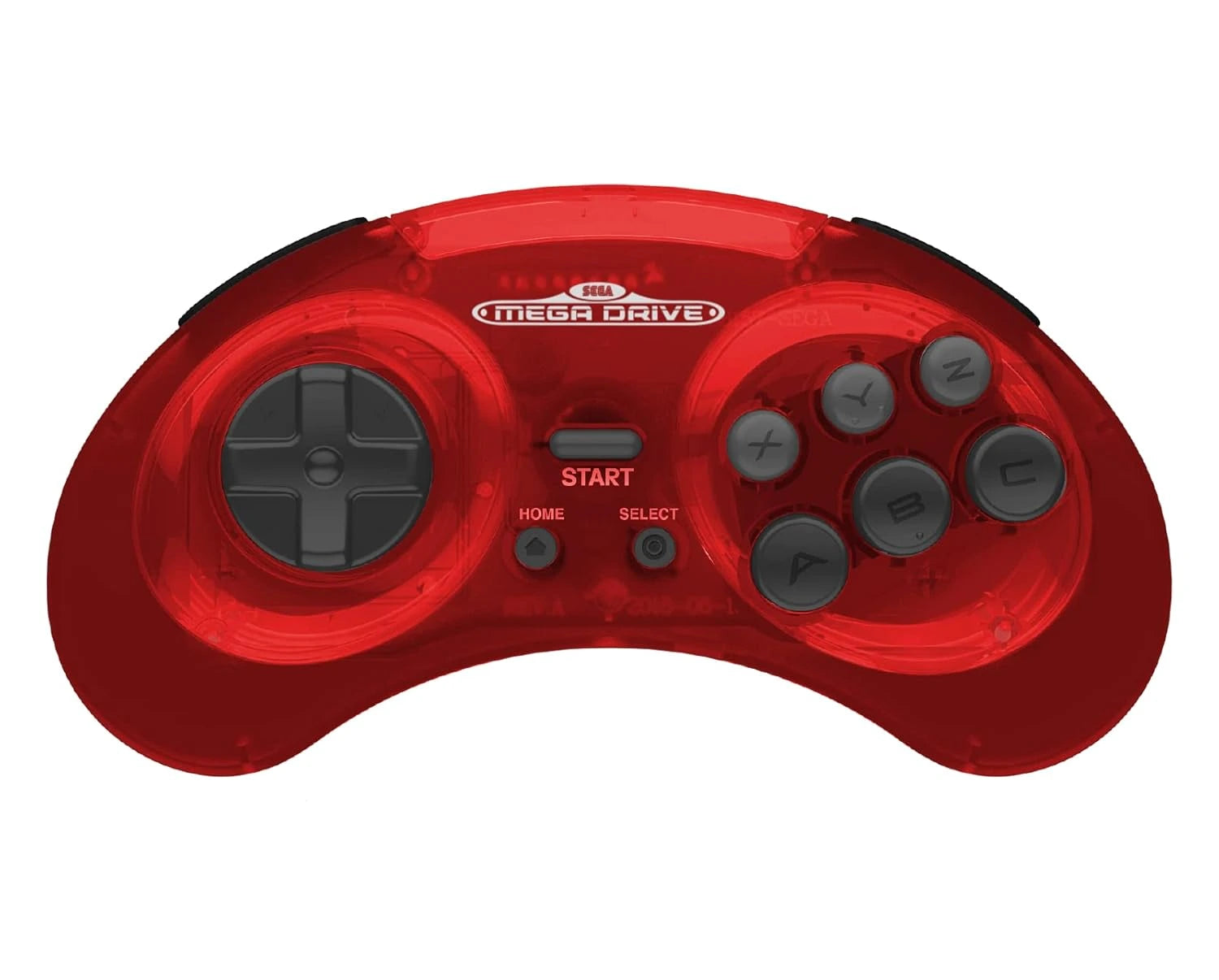 Retro-bit Sega Mega Drive  -  2,4 Ghz-controller, Crimson Red - Geekd.dk
