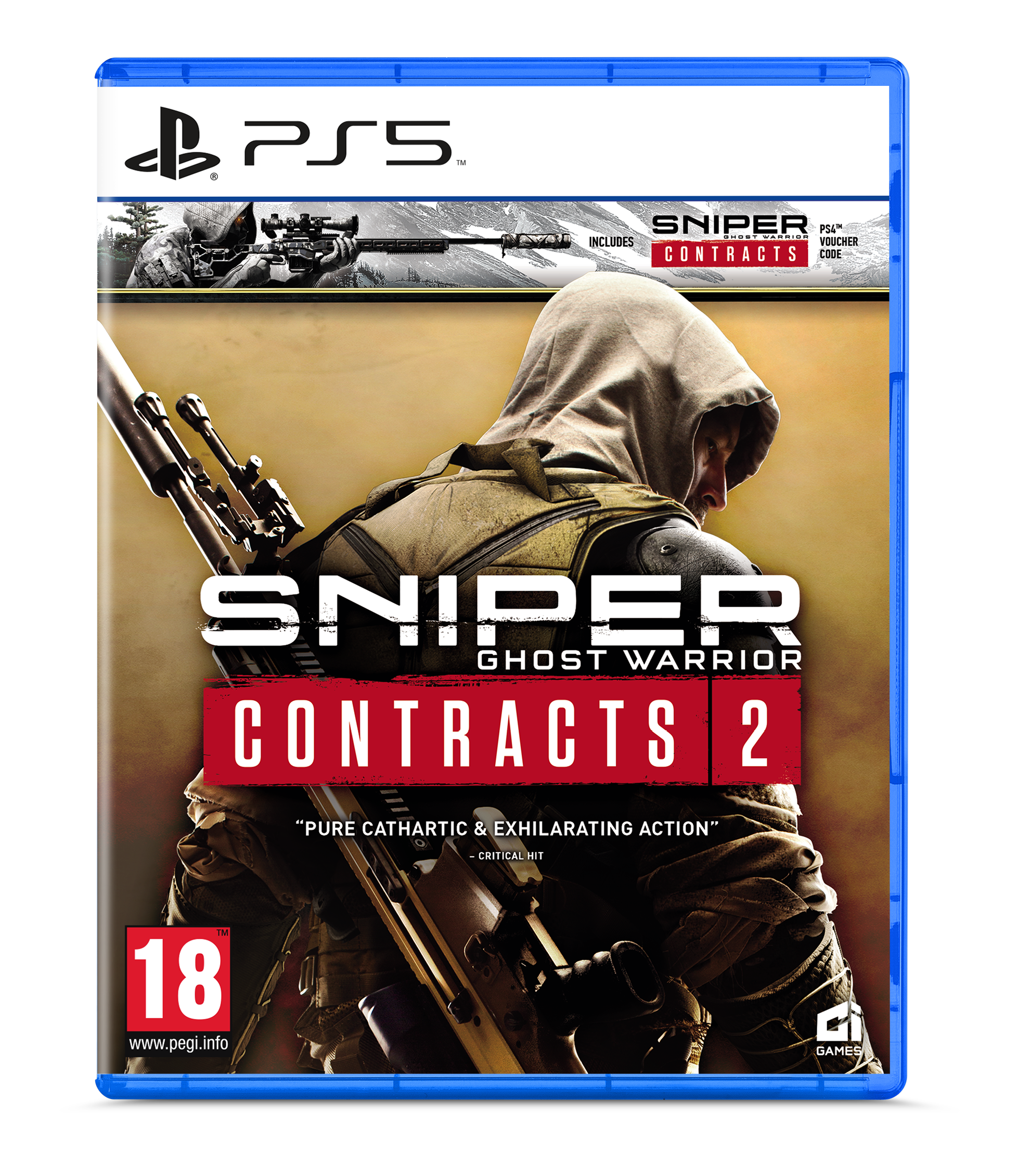 Sniper Ghost Warrior Contracts 1+2 Double Pack  -  Playstation 5 Ps5 Spil - Geekd.dk