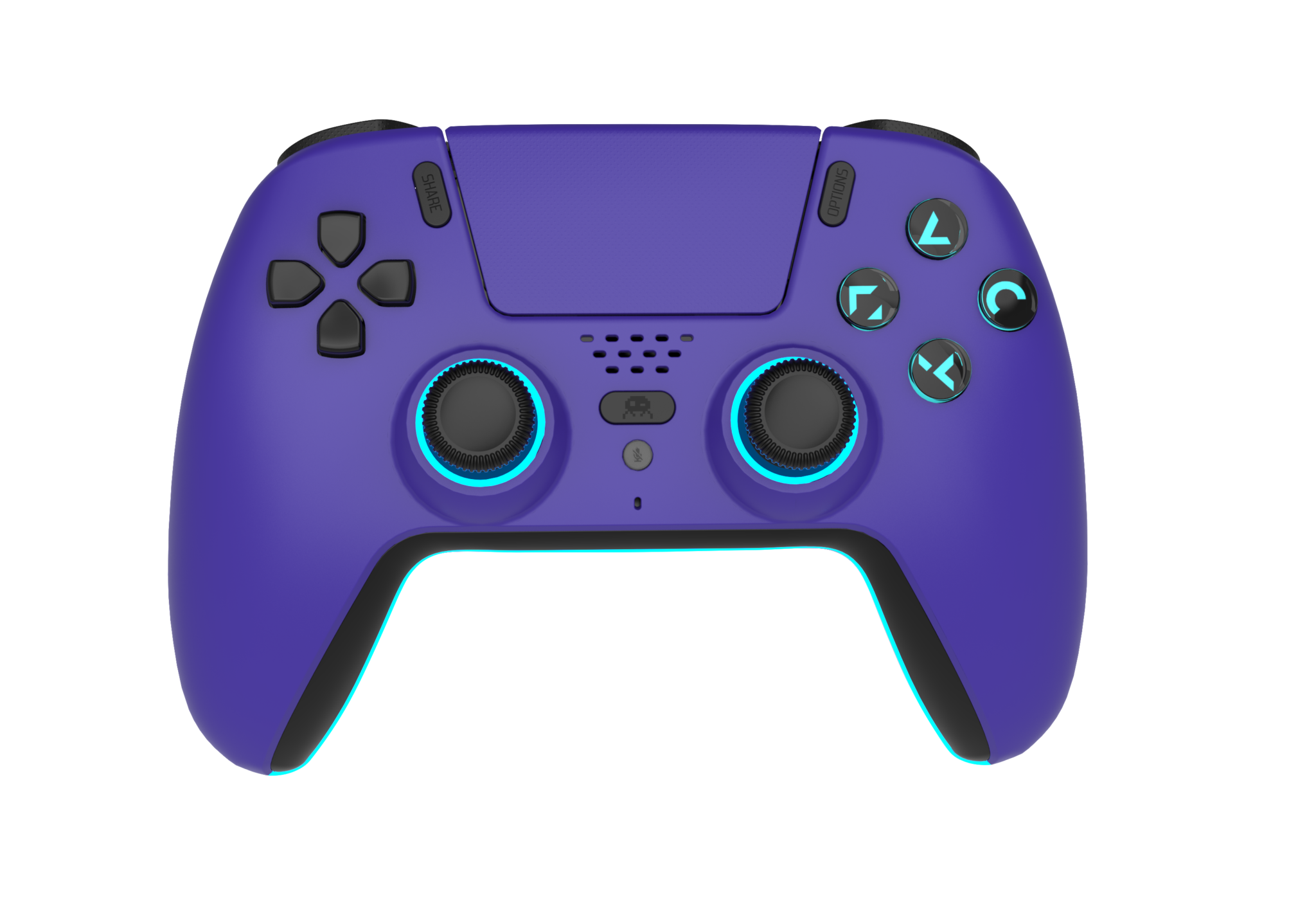 Freaks And Geeks Bluetooth-controller Til Ps5  -  Lilla - Geekd.dk