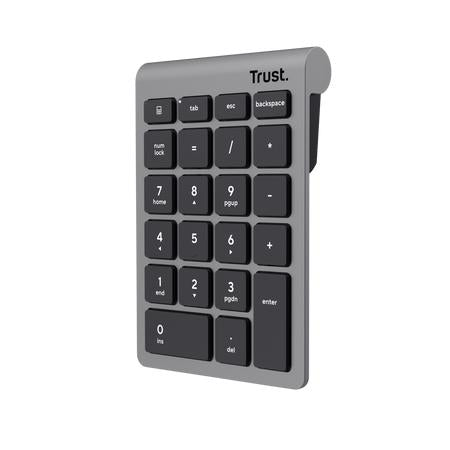 Trust Xalas Trådløst Numerisk Tastatur - Geekd.dk