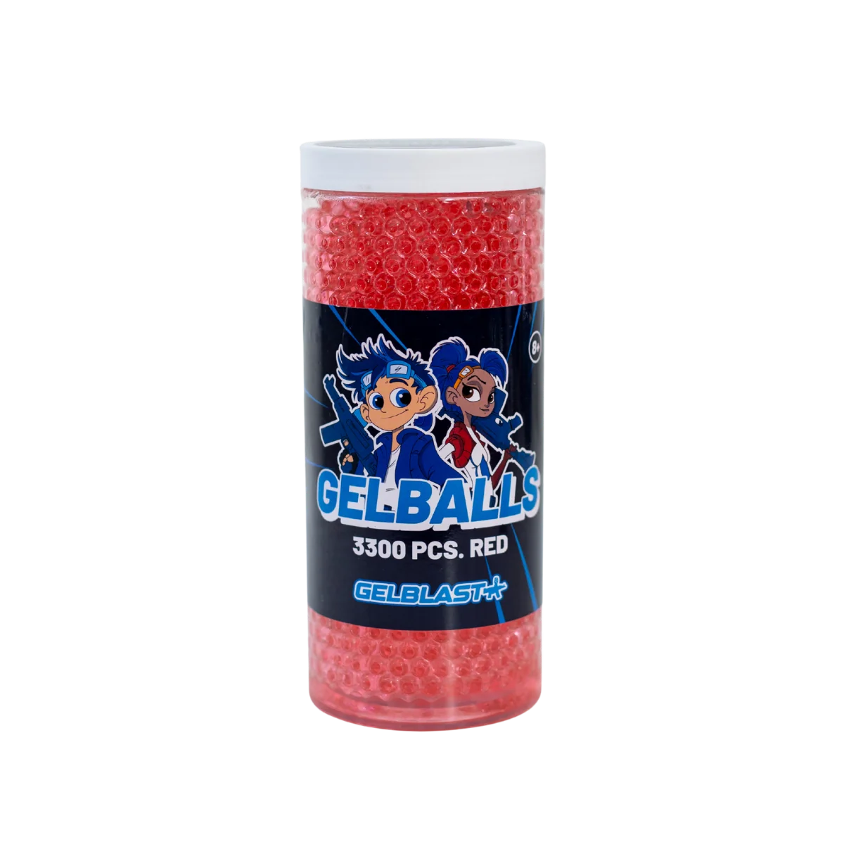 Gelblast Gelballs Red 3.300 Pcs - Geekd.dk