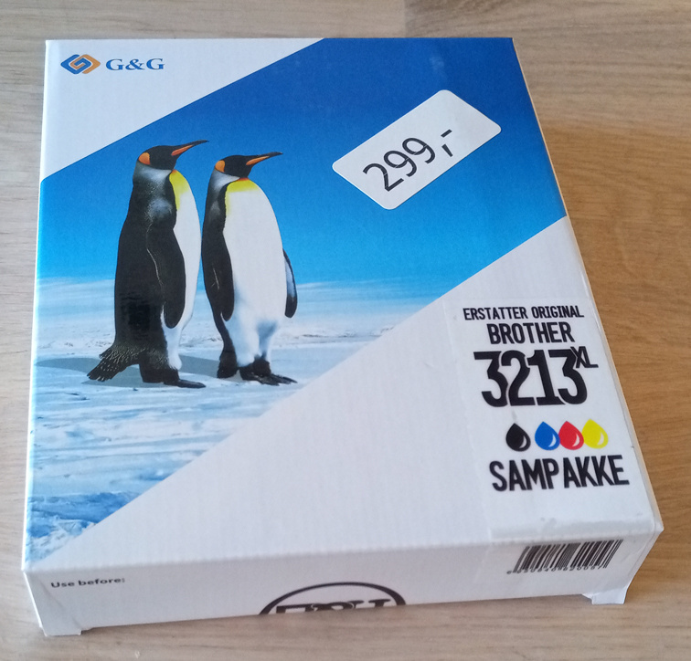 Brother Lc 3213xl Blæk Multipakke Lc3213valdr Kompatibel
