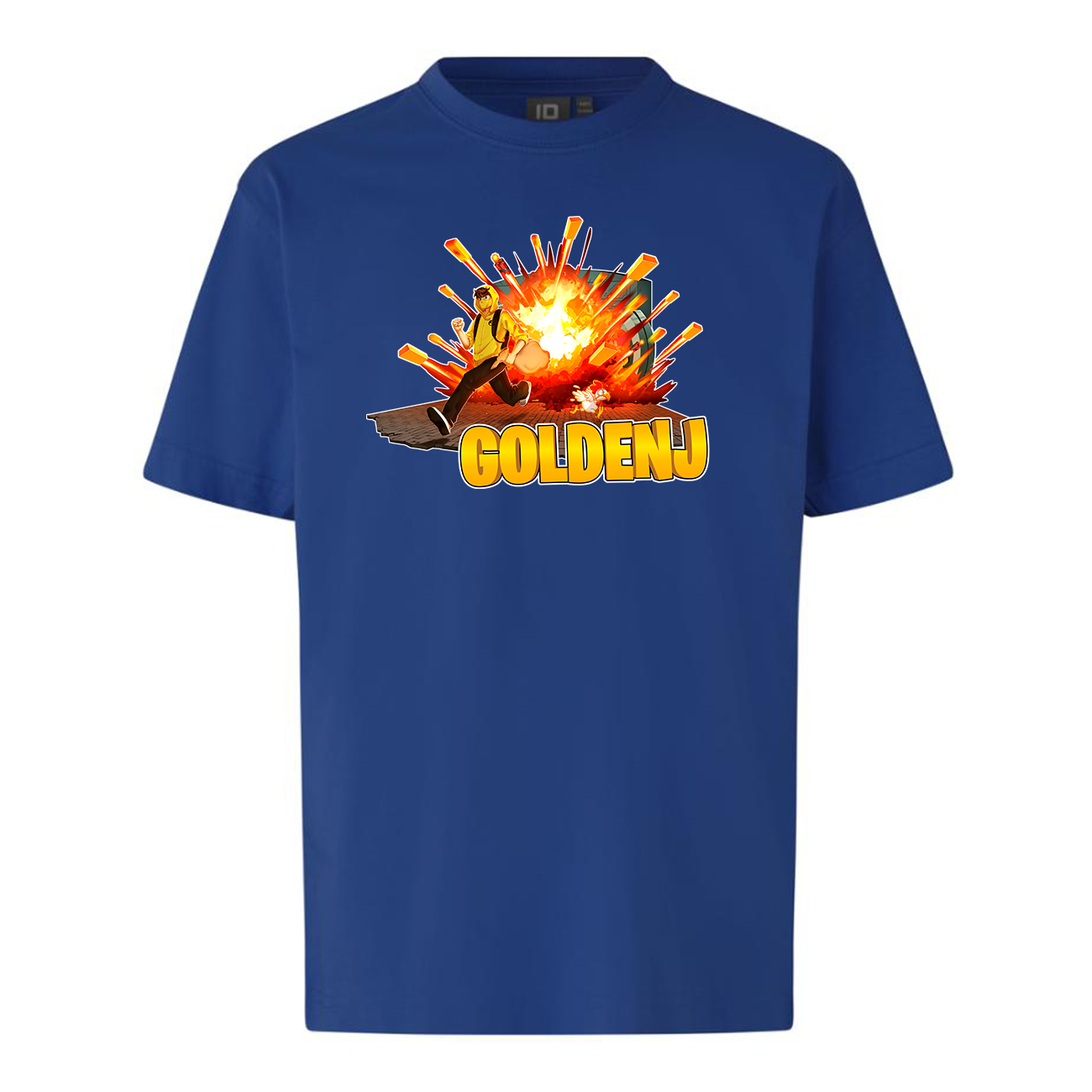 Goldenj Vault Tee - Blå T-shirt - Geekd.dk