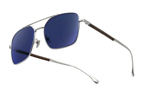 Gunnar The Witcher White Wolf  -  Steel/umber Solbriller - Geekd.dk