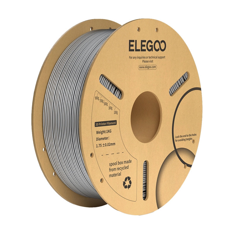 Elegoo Pla+ Filament  -  Star Gray, 1 Kg - Geekd.dk
