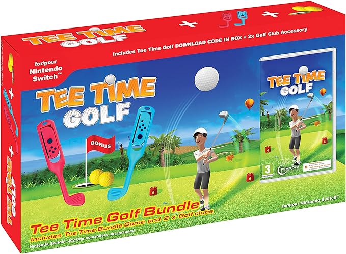 Tee Time Golf Bundle  -  Nintendo Switch Nintendo Switch Spil - Geekd.dk