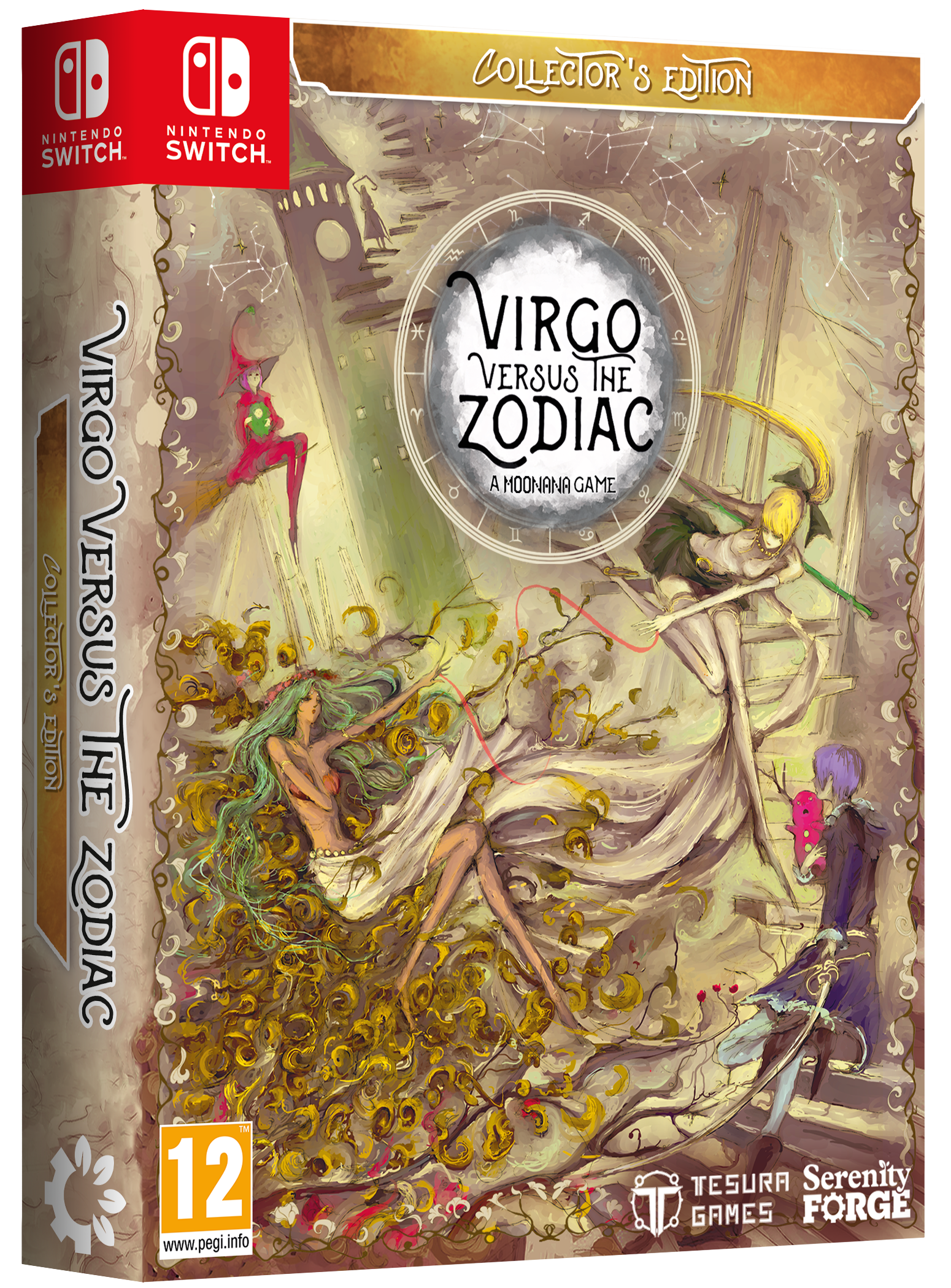 Virgo Versus The Zodiac  -  Collector's Edition  -  Nintendo Switch Nintendo Switch Spil - Geekd.dk