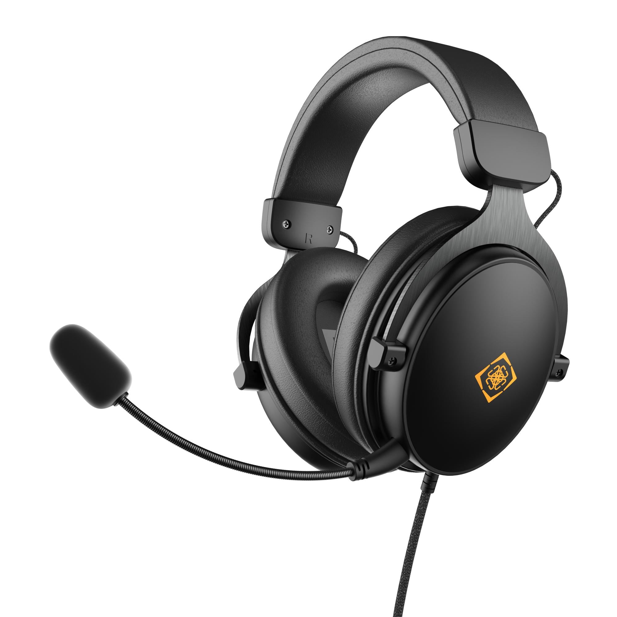 Deltaco Gaming Dh320 Gamingheadset Med 3,5 Mm  -  Sort - Geekd.dk